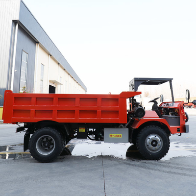 Mini Self Dumping Truck 7 Ton Tipper 70KW 95HP Engine Power Highly Maneuverable
