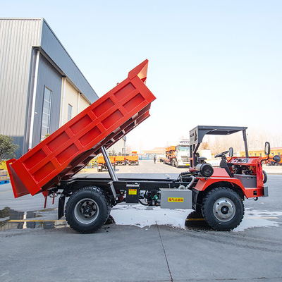 Mini Self Dumping Truck 7 Ton Tipper 70KW 95HP Engine Power Highly Maneuverable