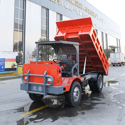 Mini Self Dumping Truck 7 Ton Tipper 70KW 95HP Engine Power Highly Maneuverable