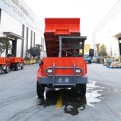 Mini Self Dumping Truck 7 Ton Tipper 70KW 95HP Engine Power Highly Maneuverable