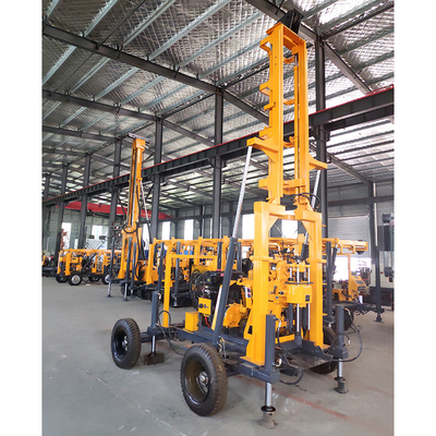 Grande machine de plate-forme de forage de puits d'eau du couple 200meter pour Rock Hard XYX-200