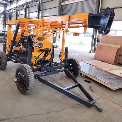 Grande machine de plate-forme de forage de puits d'eau du couple 200meter pour Rock Hard XYX-200