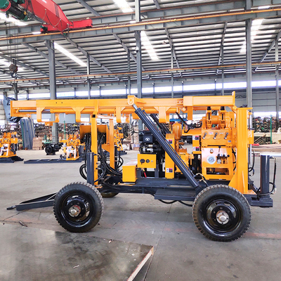 Grande machine de plate-forme de forage de puits d'eau du couple 200meter pour Rock Hard XYX-200