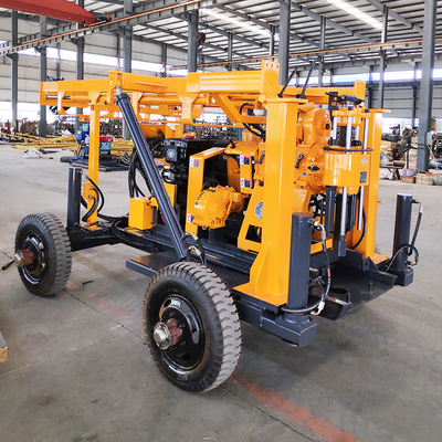 Grande machine de plate-forme de forage de puits d'eau du couple 200meter pour Rock Hard XYX-200