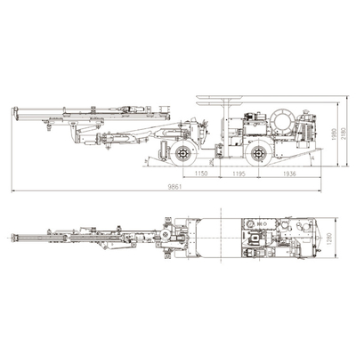 Deutz D914L04 Moteur Hydraulique Roue Jumbo Foreuse 58KW DW1-24