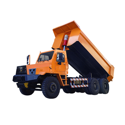 Camion articulé industriel compact souterrain de 25 tonnes Camion à bascule jaune