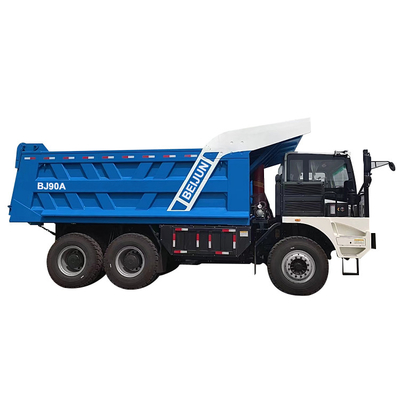 Haute sécurité 90 tonnes 6×2 camion minier électrique extrayant le matériel de construction