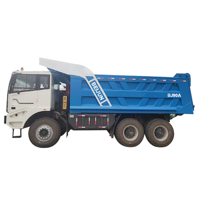 Haute sécurité 90 tonnes 6×2 camion minier électrique extrayant le matériel de construction
