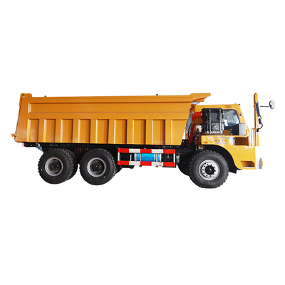 Camion à benne basculante jaune de camion à benne basculante souterrain résistant de 35 tonnes 276kW