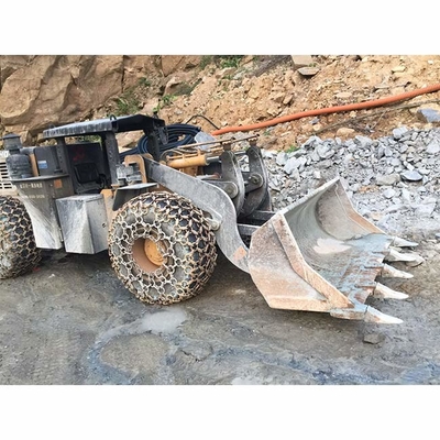 OIN chargeur de roue de mine de 1,6 tonnes extrayant le matériel de construction BJ918