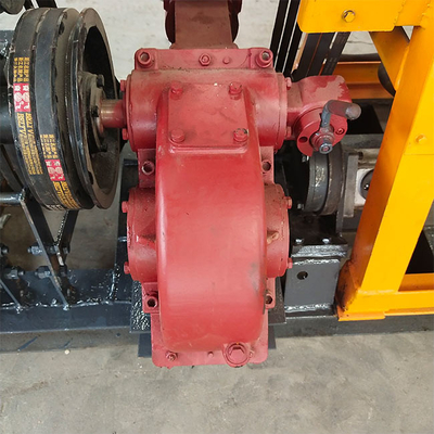 Machine de forage de noyau hydraulique HZ-200Y de plate-forme de forage de puits d'eau de moteur diesel 22HP