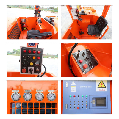 Underground Mine Wet Concrete Shotcrete Sprayer Machine 13500kg