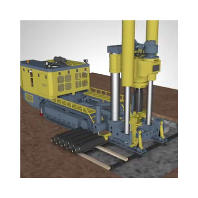 Machine remorquée autopropulsée de foreur d'augmentation de chenille de mine avec Technoloy breveté