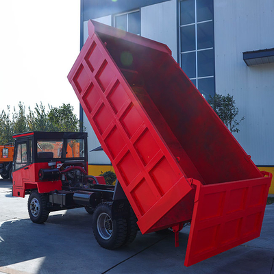 camion de déchargeur d'exploitation souterraine de transporteur du tunnel 12ton 4x2 avec des roues