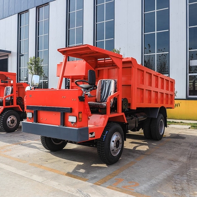 camion de déchargeur d'exploitation souterraine de transporteur du tunnel 12ton 4x2 avec des roues