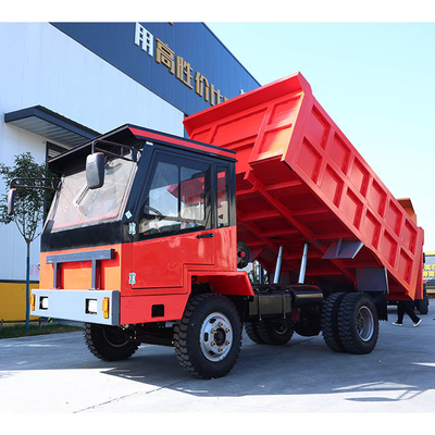 camion de déchargeur d'exploitation souterraine de transporteur du tunnel 12ton 4x2 avec des roues