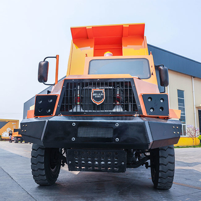 Transport minier véhicule souterrain de camion-citerne de 20 tonnes avec la cabine d'auvent