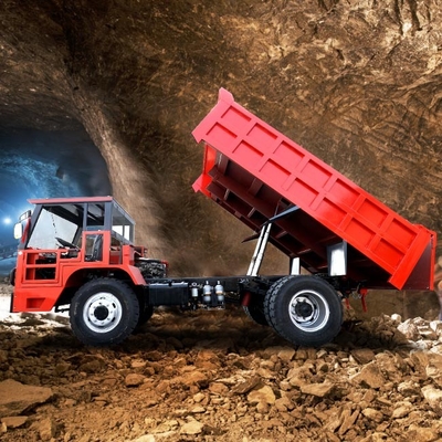 Customized 15 Tons Underground Articulated Truck Automatic 4*2 Drive For Mining