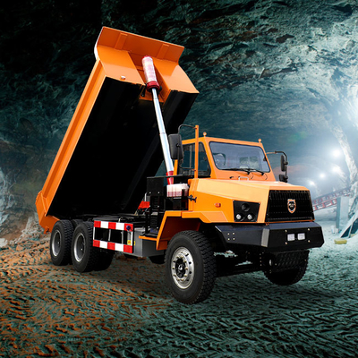 Poids lourd moteur Yuchai Sous-sol camion articulé auto-chargement compact 25 tonnes