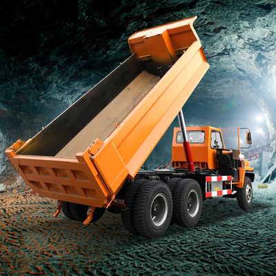 Poids lourd moteur Yuchai Sous-sol camion articulé auto-chargement compact 25 tonnes