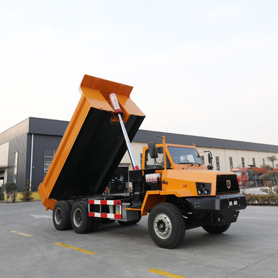 Poids lourd moteur Yuchai Sous-sol camion articulé auto-chargement compact 25 tonnes