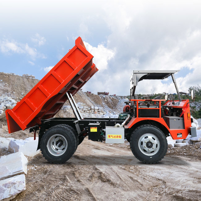 3 Ton Underground Articulated Truck Automatic Diesel Engine Mine For Tunnel