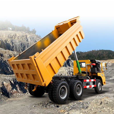35 ton ciężarówka górnicza kompaktowa 6*4 koło napędowe 243kw silnik
