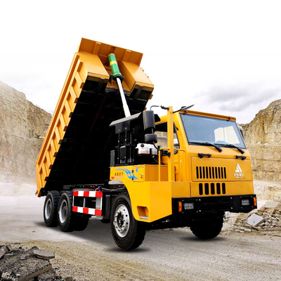 35 ton ciężarówka górnicza kompaktowa 6*4 koło napędowe 243kw silnik
