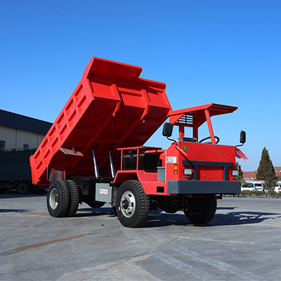 Camion articulé souterrain à roues lourdes 7 tonnes 4x2