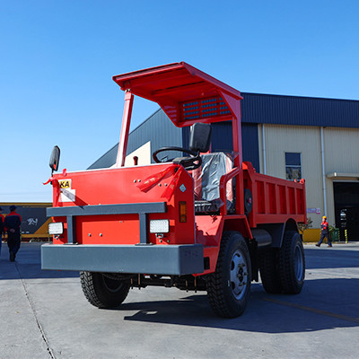 Four Wheels 5 Tons Underground Articulated Truck Portable 4x2 Driven Mine Diesel