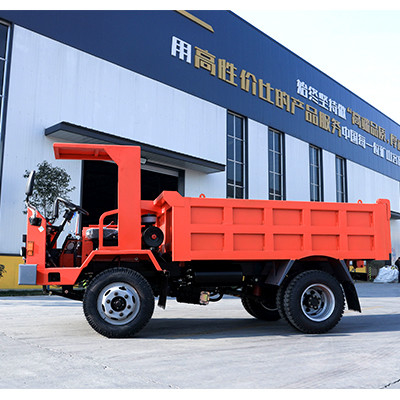 Four Wheels 5 Tons Underground Articulated Truck Portable 4x2 Driven Mine Diesel