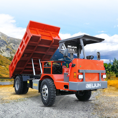 Camion à ordures minier sous-sol articulé automatique 5 tonnes Capacité Couleurs personnalisables