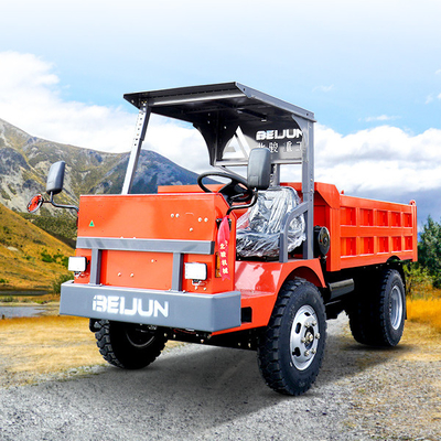 Camion à ordures minier sous-sol articulé automatique 5 tonnes Capacité Couleurs personnalisables