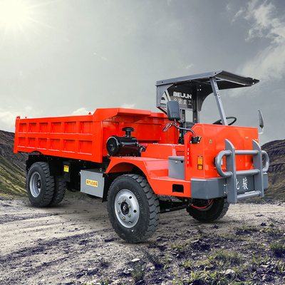 UQ-10 4x2 Driven Underground Trucks Mining 5 Speed Gearbox 10 Tons Capacity