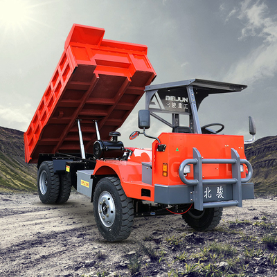 UQ-10 4x2 Driven Underground Trucks Mining 5 Speed Gearbox 10 Tons Capacity