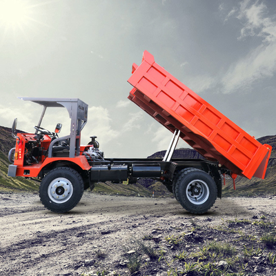 UQ-10 4x2 Driven Underground Trucks Mining 5 Speed Gearbox 10 Tons Capacity