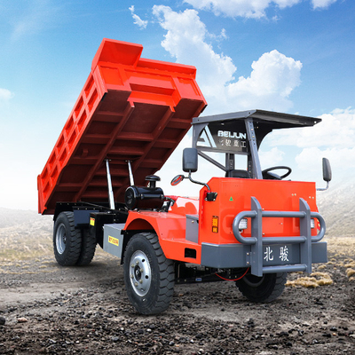 10 Tons Diesel Dump Truck Underground 70KW 4*4 Driven With High Reliability