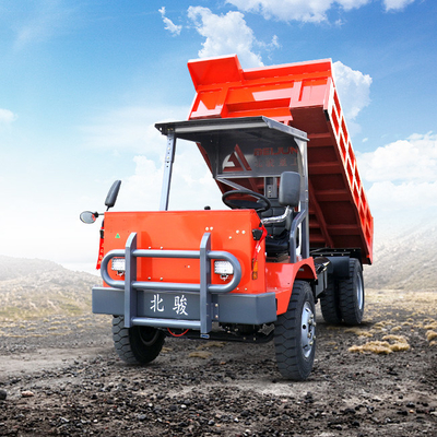 10 Tons Diesel Dump Truck Underground 70KW 4*4 Driven With High Reliability