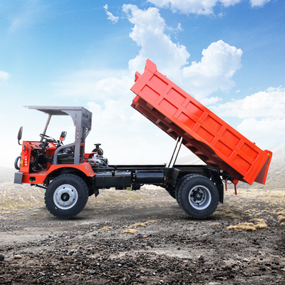 10 Tons Diesel Dump Truck Underground 70KW 4*4 Driven With High Reliability