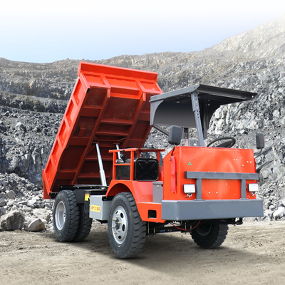 Camion minier souterrain à moteur diesel de 3,5 tonnes avec une forte énergie cinétique