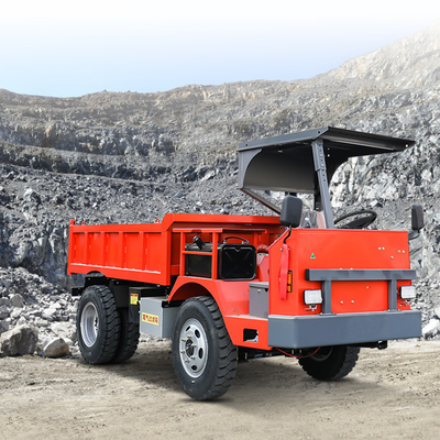 Camion minier souterrain à moteur diesel de 3,5 tonnes avec une forte énergie cinétique