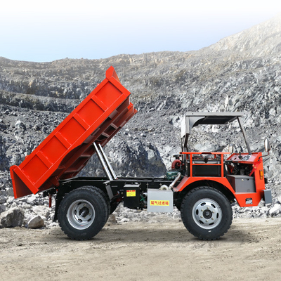Camion minier souterrain à moteur diesel de 3,5 tonnes avec une forte énergie cinétique