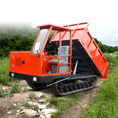 Industrial Strength Crawler Dumper Truck 4 Ton Weichai Diesel for Material Handling