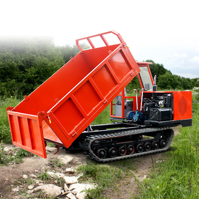 Industrial Strength Crawler Dumper Truck 4 Ton Weichai Diesel for Material Handling