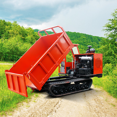 6 Tons Crawler Dumper Truck Mini Hydraulic Weichai Diesel Engine Powered for Garden Palm Farm