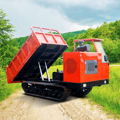 6 Tons Crawler Dumper Truck Mini Hydraulic Weichai Diesel Engine Powered for Garden Palm Farm