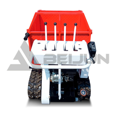 Portable 0.5 Ton-12 Ton Rubber Tracked Small Mini Crawler Carrier Truck Diesel Powered