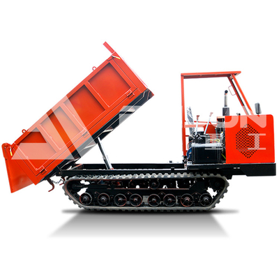 4 Ton Crawler Dumper Truck Weichai Engine Powered For Smooth Material Transportation