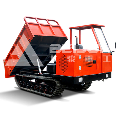 4 Ton Crawler Dumper Truck Weichai Engine Powered For Smooth Material Transportation