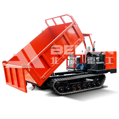 4 Ton Crawler Dumper Truck Weichai Engine Powered For Smooth Material Transportation